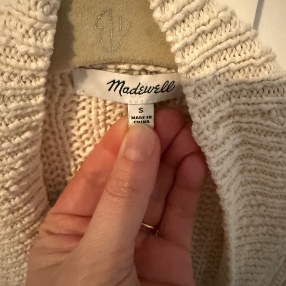 Cozy Cream Cardigan Sweater - Picture 2 of 3